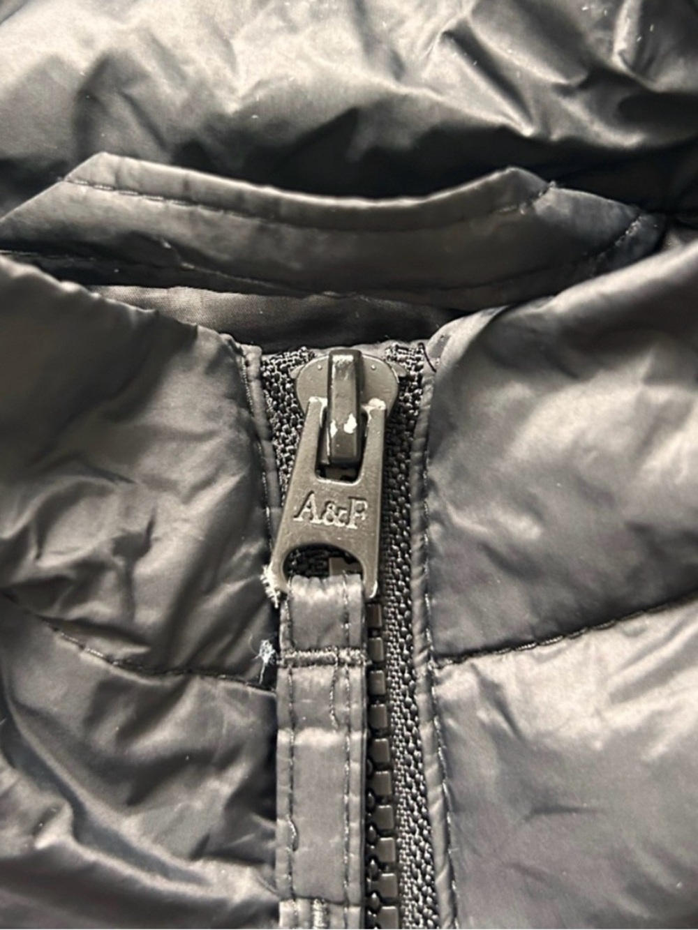 Abercrombie & Fitch Black Lightweight Jacket - Picture 4 of 5